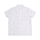 Women's Spring Meadow Cotton Pyjama Set with 7/8 Pant | Magnolia Lounge Australia