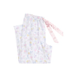 Women's Spring Meadow Cotton Pyjama Set with 7/8 Pant | Magnolia Lounge Australia