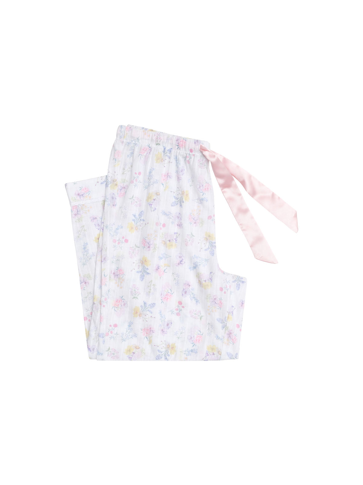 Women's Spring Meadow Cotton Pyjama Set with 7/8 Pant | Magnolia Lounge Australia