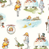 Alice in Wonderland Tee and 7/8 Pyjama Pant Set