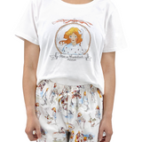 Alice in Wonderland Tee and Pyjama Shorts Set