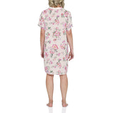 Barcelona Floral Viscose Nightshirt