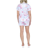 Provincial Bloom Silky Cotton Sateen Shortie Pyjama Set