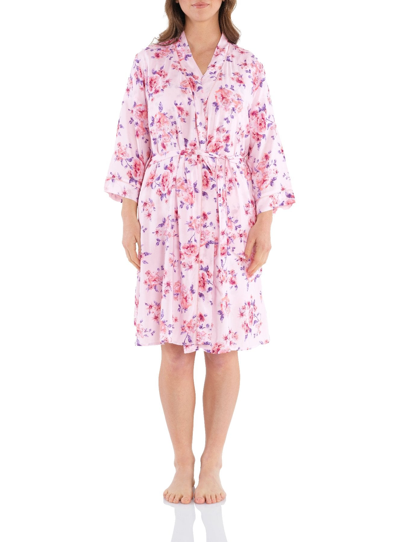 Kyoto Viscose Dressing Gown | Women's Summer Dressing Gowns | Magnolia Lounge Australia Kyoto Viscose Dressing Gown | Women's Summer Dressing Gowns | Magnolia Lounge Australia