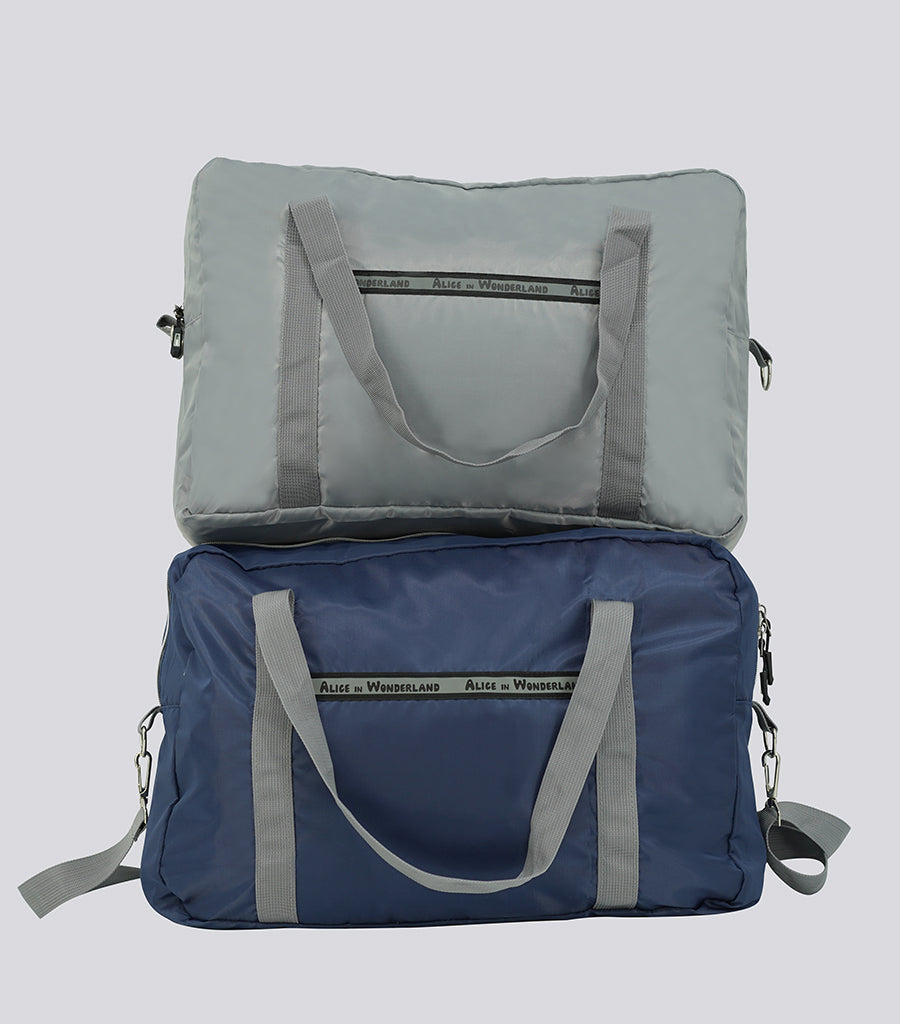 Large Foldable Waterproof Travel Tote Bag - Navy | Magnolia Lounge Australia