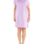 Magnolias Silky Cotton Sateen Wisteria Nightie - Women's Summer Cotton Nighties