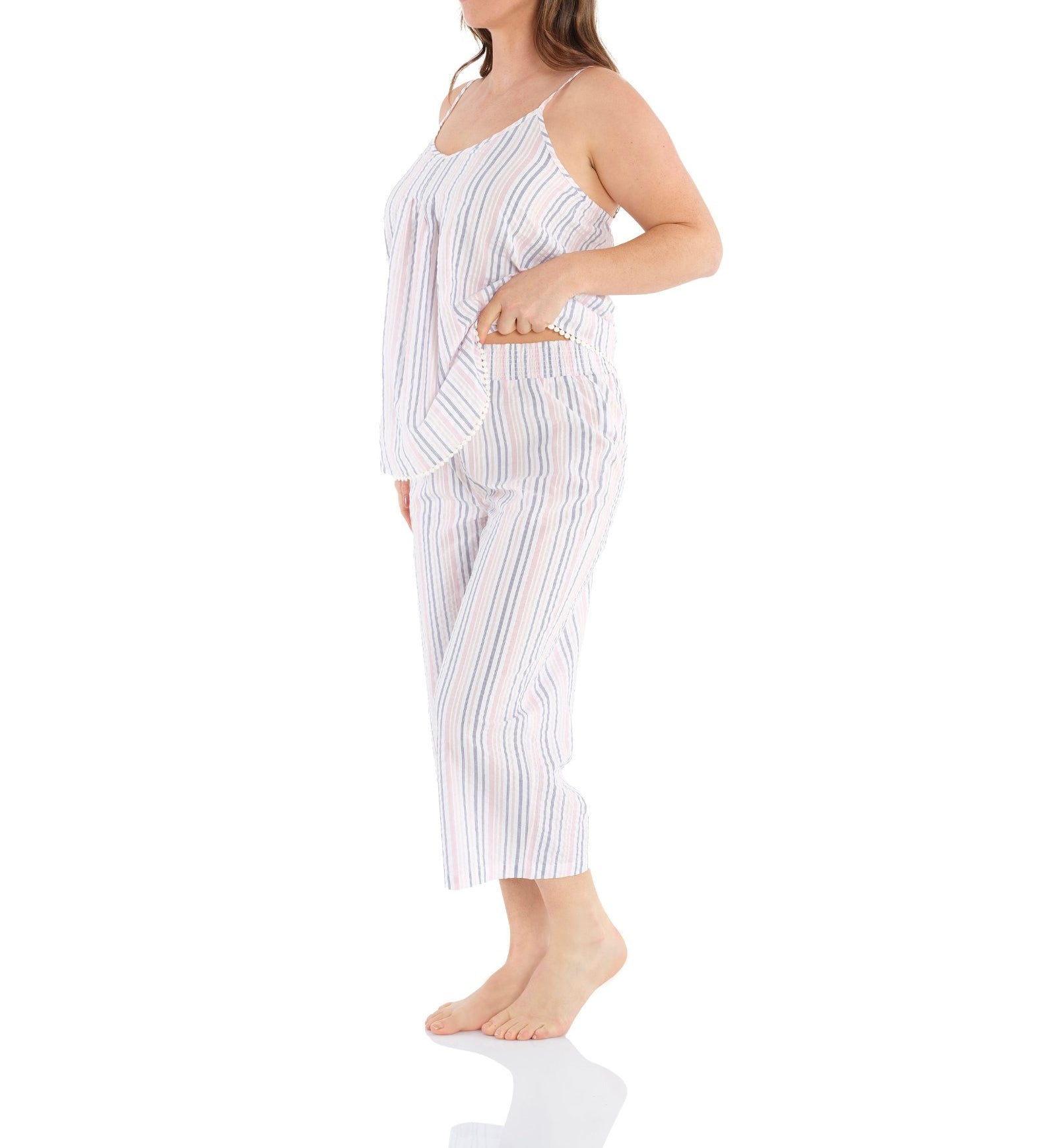 Nara Cotton Cami Pyjama Set - Women's Cotton Summer Pyjamas Australia