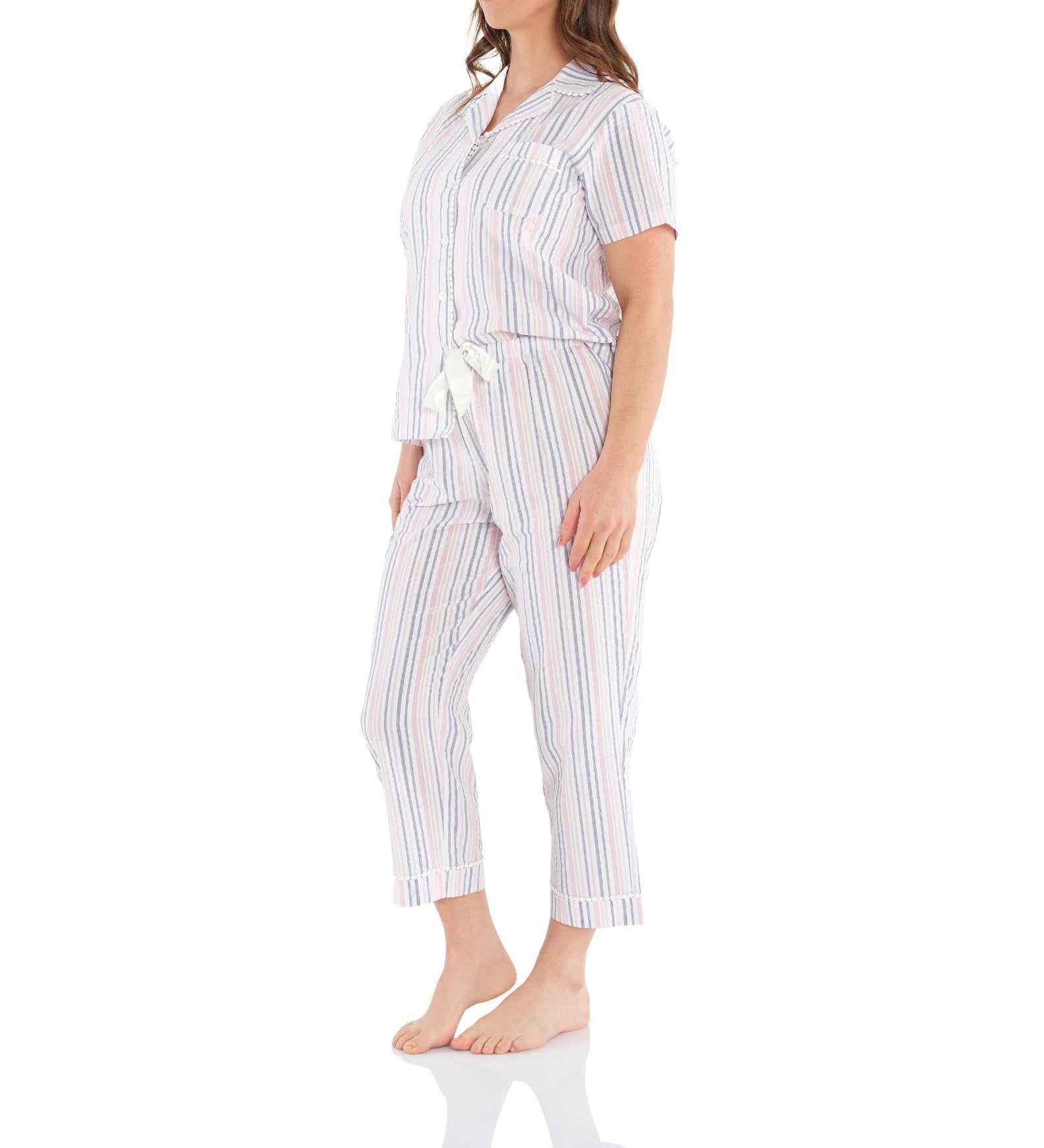 Nara Cotton ⅞ Pyjama Set - Women's Cotton Summer Pyjamas Australia