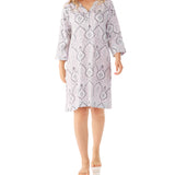 Shiva Viscose Cotton Winter Nightie | Magnolia Lounge Sleepwear Australia