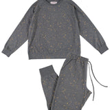 Starry Night Cotton Jersey Raglan Top & Pant Set | Womens Winter Lounge & Pyjama Sets | Magnolia Lounge Australia