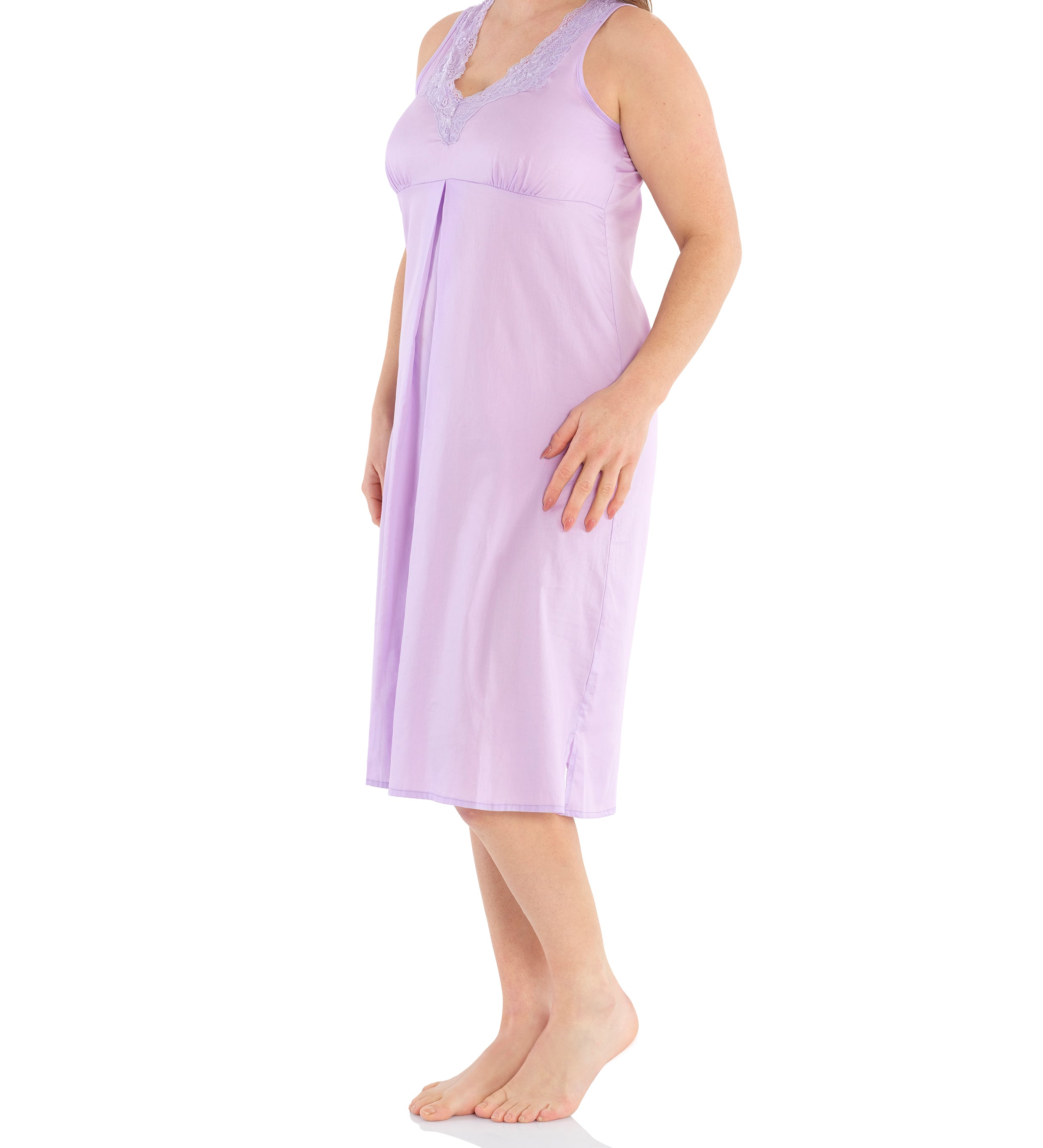 Wisteria Silky Cotton Sateen Chemise