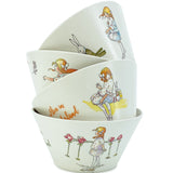 Alice In Wonderland Bamboo Picnicware Set