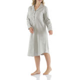 Luna Marle Flannelette Cotton Midi Nightshirt