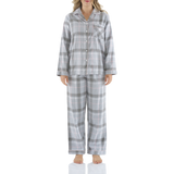 Moss Check Flannelette Cotton Pyjama Set