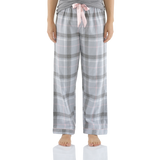 Moss Check Flannelette Cotton Pyjama Pant