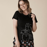 The Mad Hatter Tee with 7/8 Pant Pyjama Set