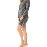 Samira Spot Cotton Jersey Long Sleeve Nightie | Ladies Sleepwear | Magnolia Lounge 