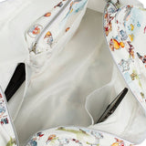 Alice in Wonderland Canvas Zip Top Duffle Bag Young Spirit