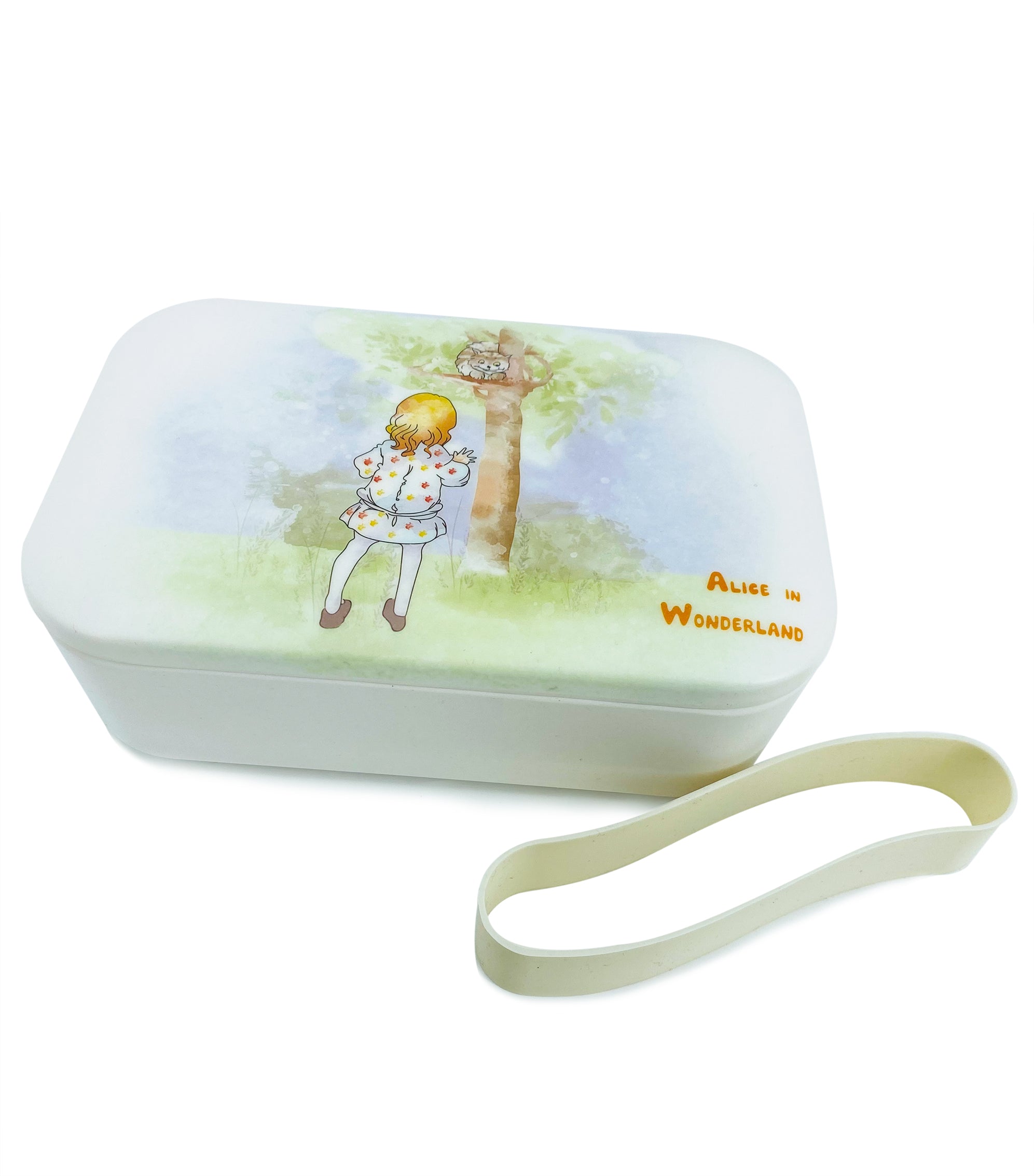 Alice in Wonderland Eco Bamboo Lunch Box Young Spirit