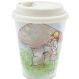 Alice in Wonderland Reusable Bamboo Coffee Cup Young Spirit
