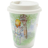 Alice in Wonderland Reusable Bamboo Coffee Cup Young Spirit