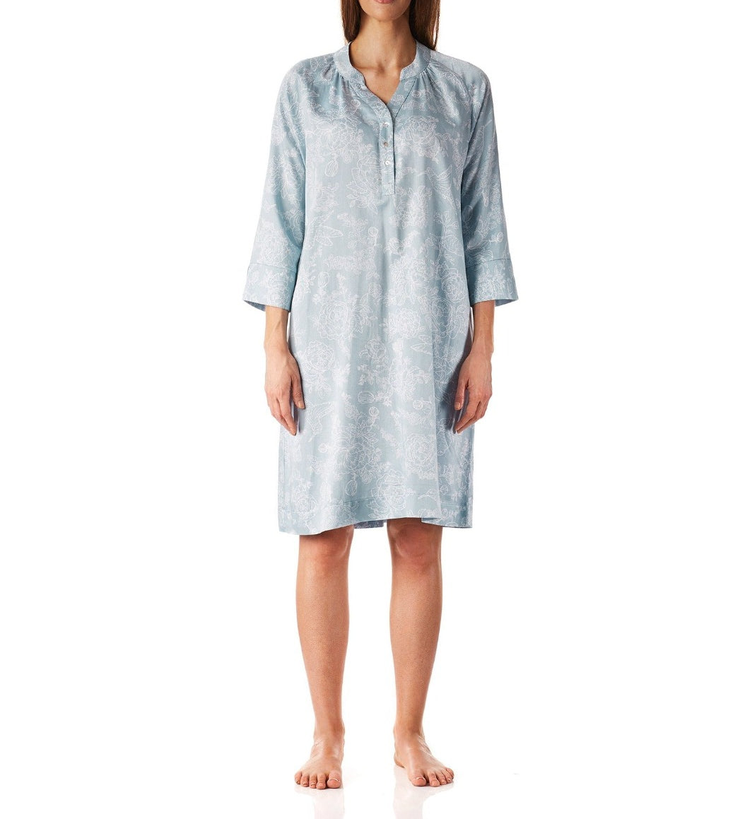 Women’s winter nightie Australia | Botanical Viscose Cotton Nightie | Magnolia Lounge Australia