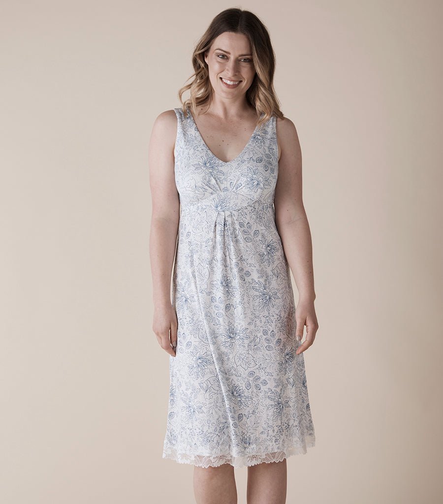 Ella Paisley Sleep Chemise Magnolia Lounge