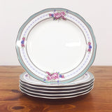 Fine Bone China Rose Dessert Plates (Set of 4) Magnolia Lounge