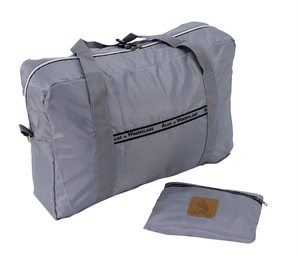 fold up travel tote bags Large Foldable Waterproof Travel Tote Bag with Trolley Sleeve
