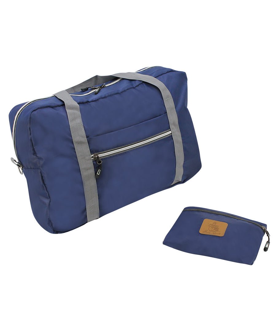 Large Foldable Waterproof Travel Tote Bag - Navy | Magnolia Lounge Australia