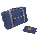 Large Foldable Waterproof Travel Tote Bag - Navy | Magnolia Lounge Australia