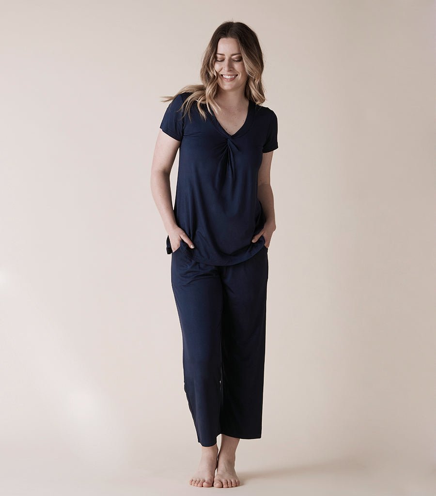 Midnight Sun Sailor Twist Neck Tee Magnolia Lounge