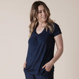 Midnight Sun Sailor Twist Neck Tee Magnolia Lounge
