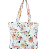 Peony Sunrise Canvas Tote Bag Young Spirit