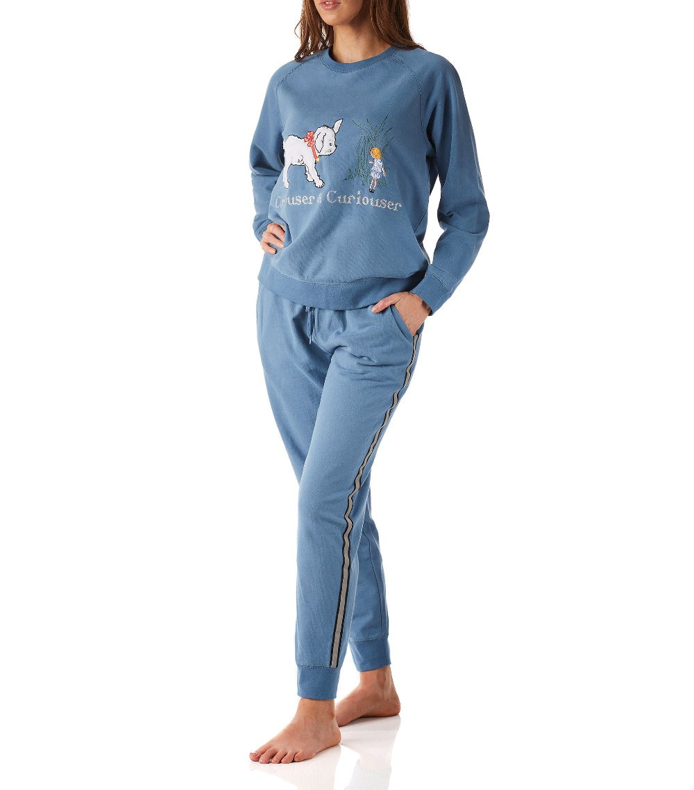 Soft Cotton Tracksuit Set - Alice In Wonderland Young Spirit