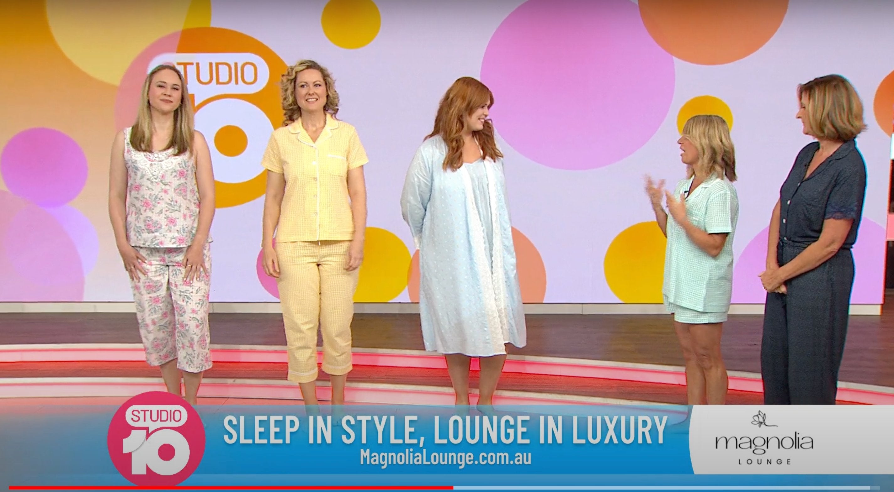 As Seen On Studio 10 - New Summer Sleepwear Collection - Magnolia Lounge