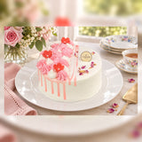 White Fine Bone China Round Serving Platter – 30cm / 12"