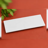 White Fine Bone China Rectangular Serving Platter – 31cm x 21.5cm / 12.2" x 8.5"