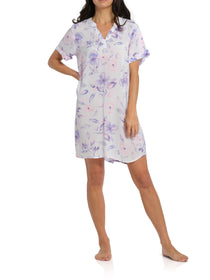 Women's Floral Rain Oriental Tee Summer Nightie | Magnolia Lounge Australia