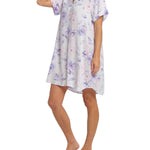 Women's Floral Rain Oriental Tee Summer Nightie | Magnolia Lounge Australia