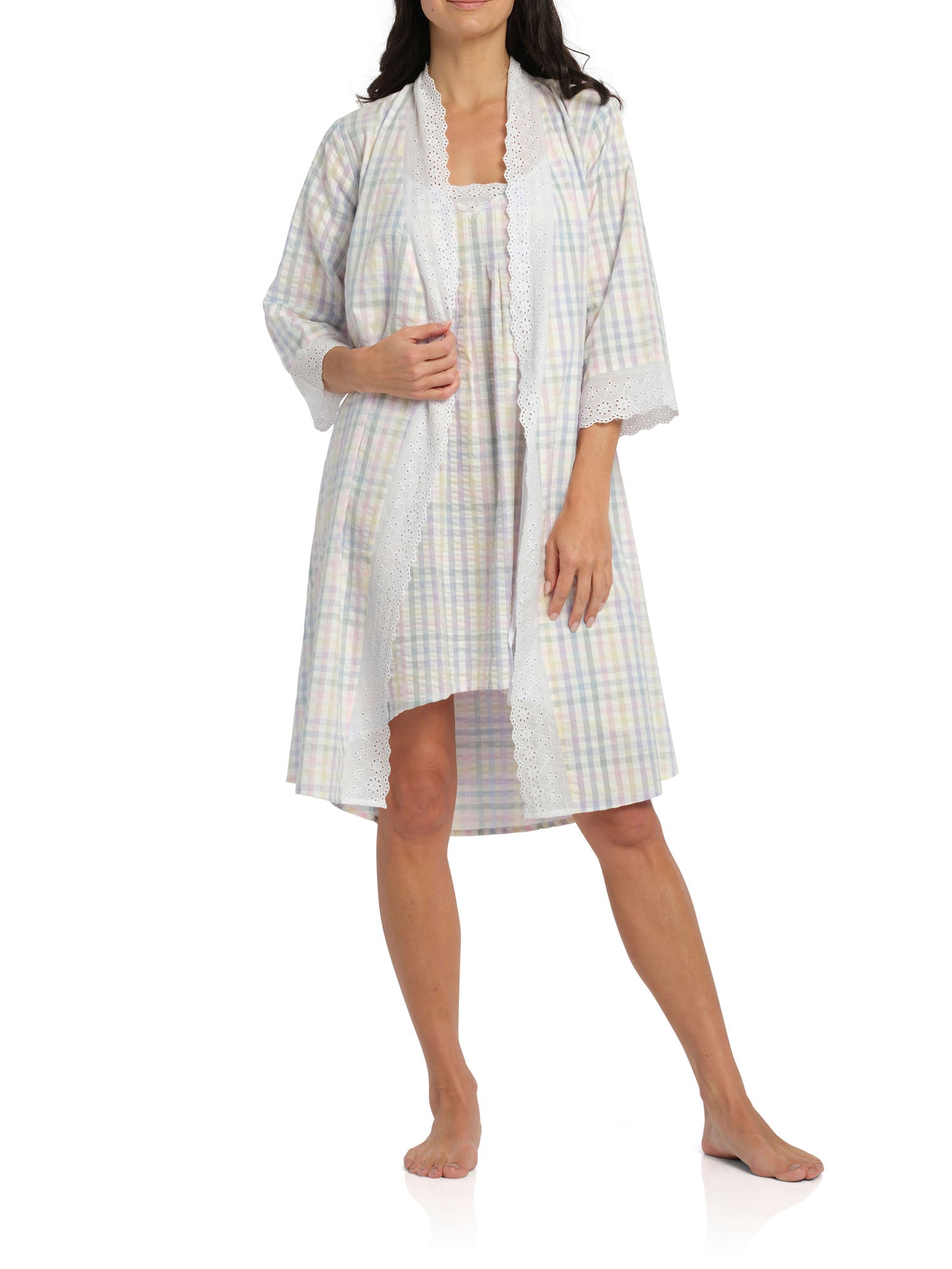 Women's Summer Picnic Dressing Gown | Shop Summer Dressing Gowns | Magnolia Lounge Australia