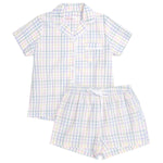 Women's Summer Picnic Shortie Pyjama Set | women's summer cotton PJs australia | Magnolia Lounge Australia