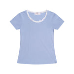 Women's Spring Meadow Cotton Tee with 3/4 Pant Pyjama Set | Magnolia Lounge Australia
