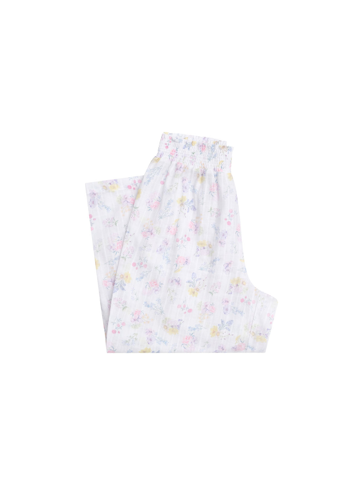 Women's Spring Meadow Cotton Tee with 3/4 Pant Pyjama Set | Magnolia Lounge Australia
