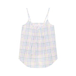 gingham print pyjama set | Women's Summer Picnic Cami & 3/4 Pant Cotton Pyjama Set | Shop womens sleepwear australia