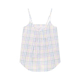 gingham print pyjama set | Women's Summer Picnic Cami & 3/4 Pant Cotton Pyjama Set | Shop womens sleepwear australia