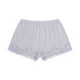 Women's Spring Tile Lace Trim Tee & Shorts Summer Pyjama Set | Magnolia Lounge Australia