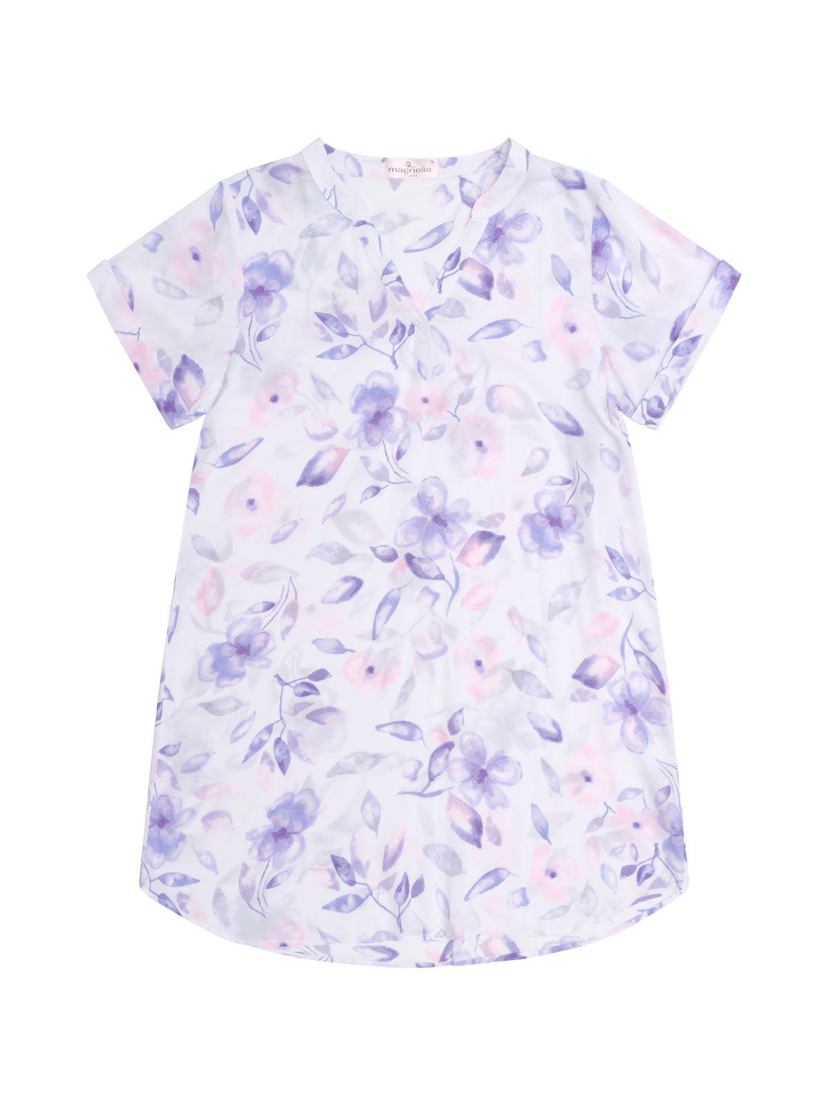 Women's Floral Rain Oriental Tee Summer Nightie | Magnolia Lounge Australia