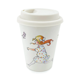 Alice with Friends Reusable Bamboo Coffee Cup
