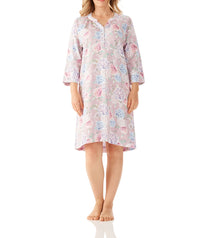 Ariana Floral Viscose Cotton Nightie Magnolia Lounge